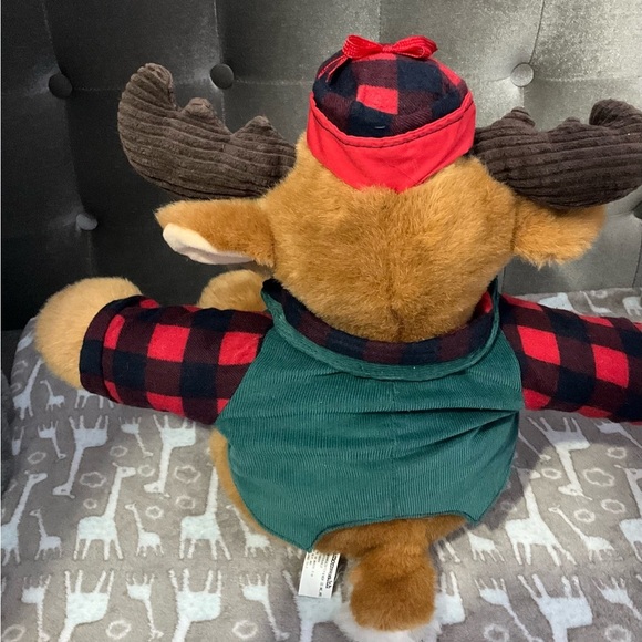 Commonwealth Max The Moose 1992 Vintage Plush Stuffed Animal - Picture 6 of 6